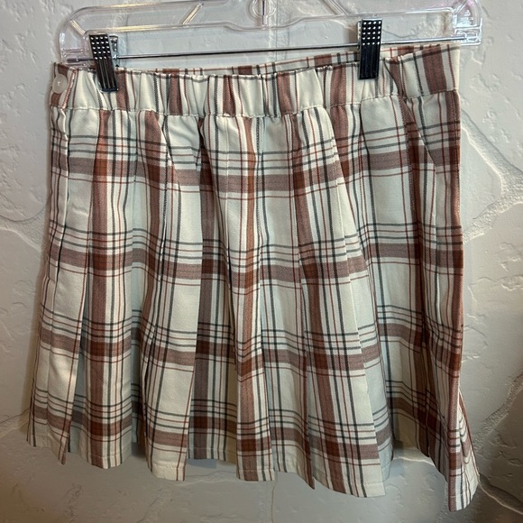 Aerie Plaid Mini Skirt - Picture 2 of 4